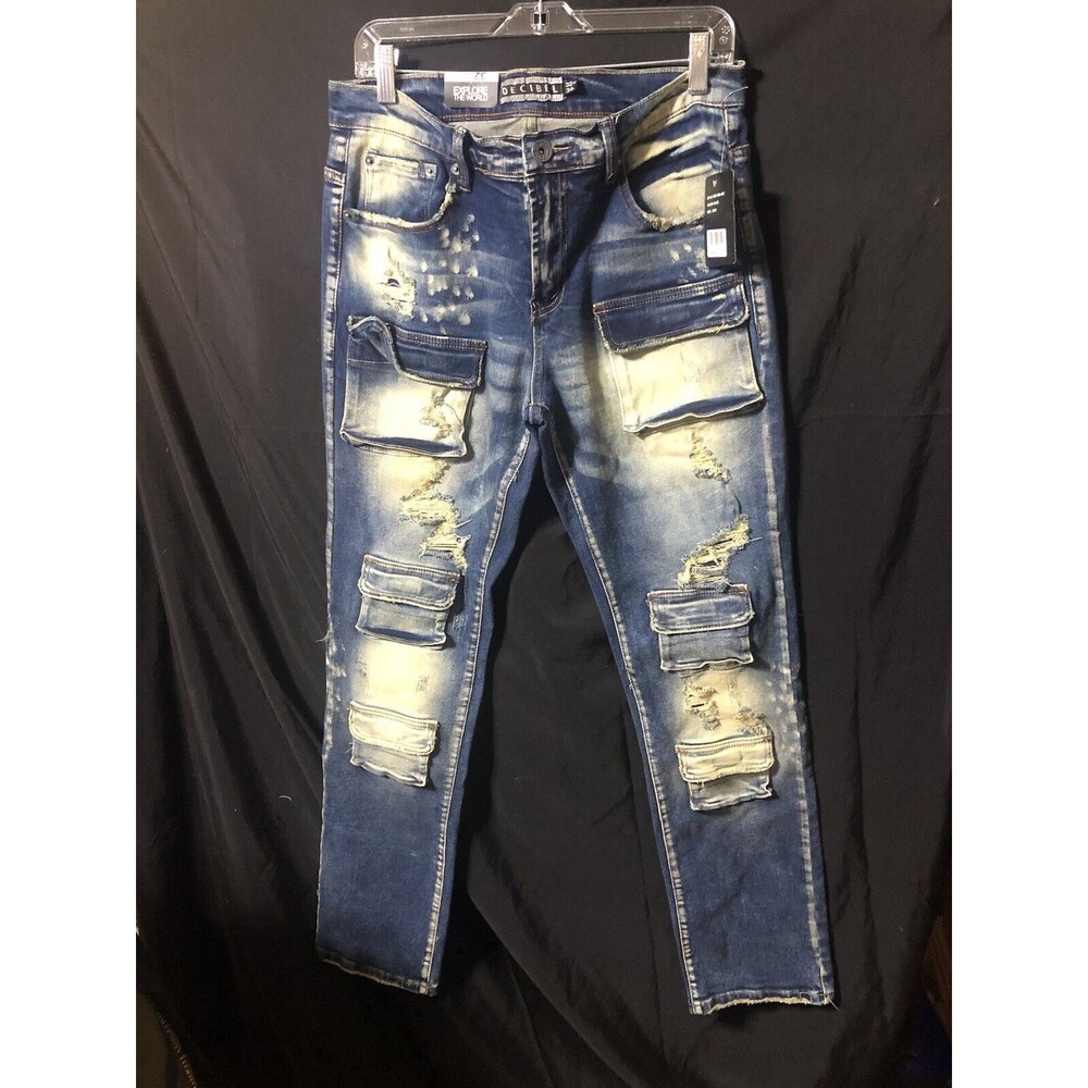 DECIBEL Denim Men’s Distressed Jeans Size 32x34 NWT Retail $78